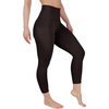 image:image90 Degree By Reflex Womens High Waisted Capri Legging Side Pocket Squat Proof Gym Workout Yoga PantChocolate Torte