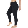 image:image90 Degree By Reflex Womens High Waisted Jogger Lightweight Athletic Lounge Workout Pants with Pocket and DrawstringBlack
