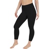 image:image90 Degree By Reflex Womens High Waisted Leggings Capri Workout Yoga PantsBlack