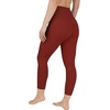 image:image90 Degree By Reflex Womens High Waisted Leggings Capri Workout Yoga PantsBurnt Raspberry