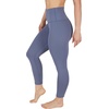 image:image90 Degree By Reflex Womens High Waisted Leggings Capri Workout Yoga PantsGrisaille