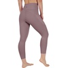 image:image90 Degree By Reflex Womens High Waisted Leggings Capri Workout Yoga PantsMocha