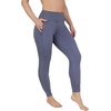 image:image90 Degree By Reflex Womens Jogger Pants Athletic High Waisted Running Sweatpants Workout Jogger with Zippered PocketsGrisaille