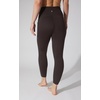 image:image90 Degree By Reflex Womens Leggings High Waisted Elastic Free Ankle Length with Side PocketsChocolate Mousse
