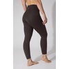 image:image90 Degree By Reflex Womens Leggings High Waisted Elastic Free Ankle Length with Side PocketsChocolate Mousse