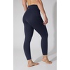 image:image90 Degree By Reflex Womens Leggings High Waisted Elastic Free Ankle Length with Side PocketsDeep Abyss