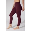 image:image90 Degree By Reflex Womens Leggings High Waisted Elastic Free Ankle Length with Side PocketsWindsor Wine