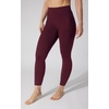 image:image90 Degree By Reflex Womens Leggings High Waisted Elastic Free Ankle Length with Side PocketsWindsor Wine