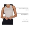 image:image90 Degree By Reflex Womens Seamless Tank Ribbed Fitted Racerback WaistLength Top 3 PackCrystal GrayAntlerShopping Bag