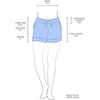 image:image90 Degree By Reflex Womens Soft Sweat Shorts High Waisted Drawstring Lounge Shorts with PocketsHeather Grey