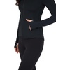 image:imageYogalicious FullZip Lightweight Hooded Running Workout Yoga Lux Jacket with PocketsBlack