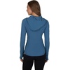 image:imageYogalicious FullZip Lightweight Hooded Running Workout Yoga Lux Jacket with PocketsBlue Fusion