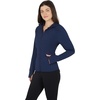 image:imageYogalicious FullZip Lightweight Hooded Running Workout Yoga Lux Jacket with PocketsDark Navy
