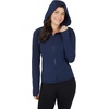 image:imageYogalicious FullZip Lightweight Hooded Running Workout Yoga Lux Jacket with PocketsDark Navy