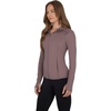 image:imageYogalicious FullZip Lightweight Hooded Running Workout Yoga Lux Jacket with PocketsMocha