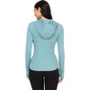 image:imageYogalicious FullZip Lightweight Hooded Running Workout Yoga Lux Jacket with PocketsSmoke Blue