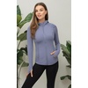 image:imageYogalicious FullZip Lightweight Hooded Running Workout Yoga Lux Jacket with PocketsWild Wind