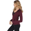 image:imageYogalicious FullZip Lightweight Hooded Running Workout Yoga Lux Jacket with PocketsWindsor Wine