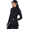 image:imageYogalicious Half Zip Lightweight Workout Long Sleeve Athletic Jacket with Front Pockets and ThumbholesBlack