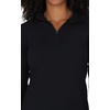 image:imageYogalicious Half Zip Lightweight Workout Long Sleeve Athletic Jacket with Front Pockets and ThumbholesClassic Black
