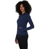 image:imageYogalicious Half Zip Lightweight Workout Long Sleeve Athletic Jacket with Front Pockets and ThumbholesDark Navy