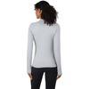 image:imageYogalicious Half Zip Lightweight Workout Long Sleeve Athletic Jacket with Front Pockets and ThumbholesHeather Light Grey