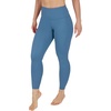 image:imageYogalicious High Waist Ankle Legging Squat Proof Criss Cross VBack PantBlue Fusion