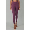 image:imageYogalicious High Waist Ankle Legging Squat Proof Criss Cross VBack PantMauve Wine