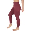 image:imageYogalicious High Waist Ankle Legging Squat Proof Criss Cross VBack PantRouge Blush