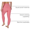 image:imageYogalicious High Waist Ankle Legging Squat Proof Criss Cross VBack PantSun Kissed Coral