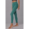 image:imageYogalicious High Waist Ankle Legging Squat Proof Criss Cross VBack PantTrekking Green