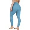 image:imageYogalicious High Waist Squat Proof Soft Printed Leggings for WomenAdriatic Blue
