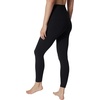 image:imageYogalicious High Waist Squat Proof Soft Printed Leggings for WomenBlack Vback