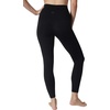 image:imageYogalicious High Waist Squat Proof Soft Printed Leggings for WomenBlack Vback