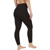 image:imageYogalicious High Waist Squat Proof Soft Printed Leggings for WomenChocolate Torte