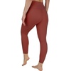 image:imageYogalicious High Waist Squat Proof Soft Printed Leggings for WomenCinnabar