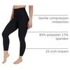 image:imageYogalicious High Waist Squat Proof Soft Printed Leggings for WomenClassic Black