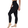 image:imageYogalicious High Waist Squat Proof Soft Printed Leggings for WomenClassic Black