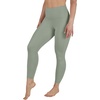 image:imageYogalicious High Waist Squat Proof Soft Printed Leggings for WomenDeep Lichen Green