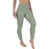 image:imageYogalicious High Waist Squat Proof Soft Printed Leggings for WomenDeep Lichen Green