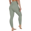 image:imageYogalicious High Waist Squat Proof Soft Printed Leggings for WomenDeep Lichen Green