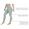 image:imageYogalicious High Waist Squat Proof Soft Printed Leggings for WomenGreen Milieu