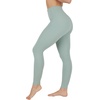 image:imageYogalicious High Waist Squat Proof Soft Printed Leggings for WomenGreen Milieu