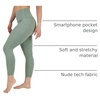 image:imageYogalicious High Waist Squat Proof Soft Printed Leggings for WomenLily Pad Lux