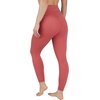 image:imageYogalicious High Waist Squat Proof Soft Printed Leggings for WomenMarsala