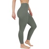 image:imageYogalicious High Waist Squat Proof Soft Printed Leggings for WomenMulled Basil