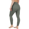 image:imageYogalicious High Waist Squat Proof Soft Printed Leggings for WomenMulled Basil
