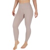 image:imageYogalicious High Waist Squat Proof Soft Printed Leggings for WomenOak Brown
