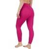 image:imageYogalicious High Waist Squat Proof Soft Printed Leggings for WomenRaspberry Sorbet