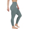 image:imageYogalicious High Waist Squat Proof Soft Printed Leggings for WomenSage